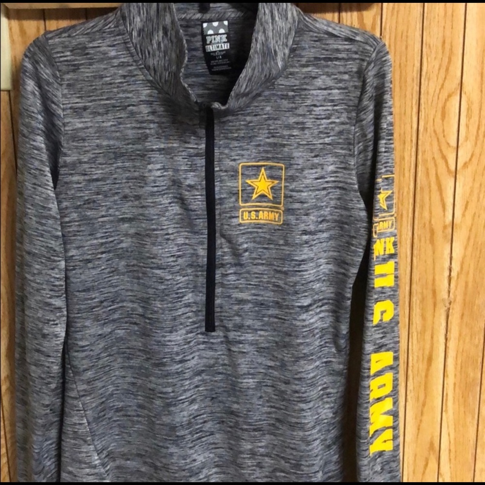 VS Pink Army Half ZIP